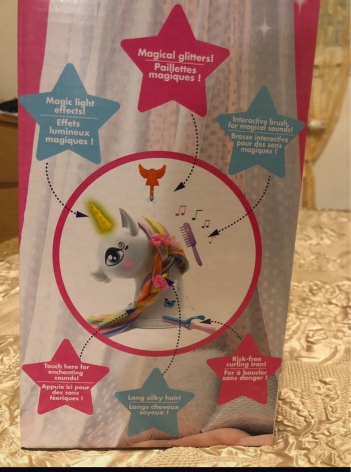 Tête à coiffer licorne interactive Lexibook - photo numéro 4