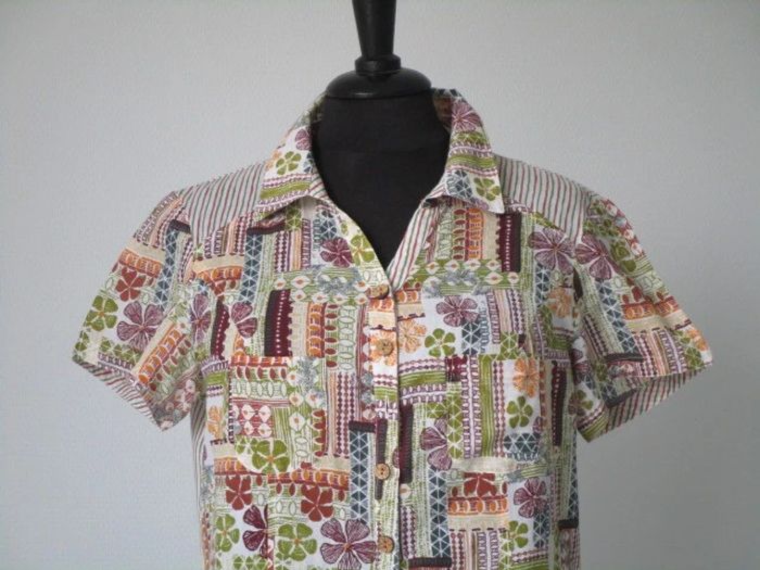 Chemise MC imprimée Jac Jac 40 TBE - photo numéro 3