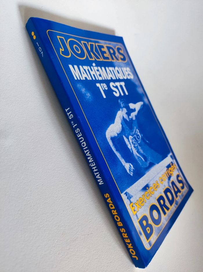 Livre Jokers Math 1ère STT Bordas exercices corrigés - photo numéro 8