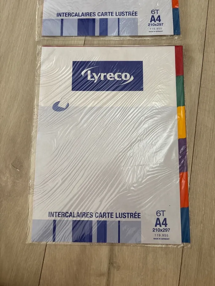Intercalaires Lyreco - photo numéro 2