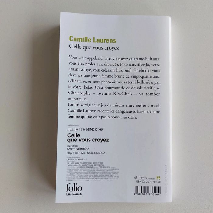 Livre - Celle que vous croyez - photo numéro 2