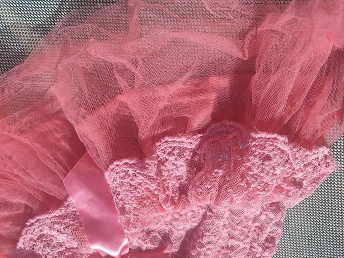 Robe rose princesse tule noeud - photo numéro 2