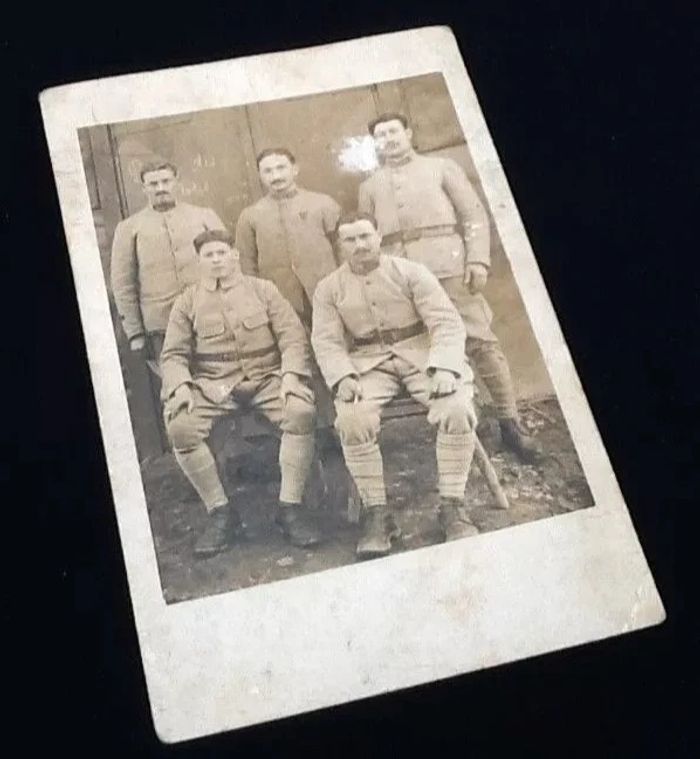Carte postale ancienne 14-18 Soldats du 316ème Régiment d' Infanterie de Vannes (Morbihan) - photo numéro 2