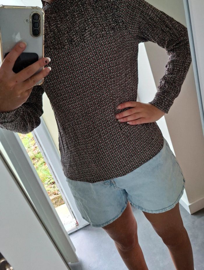Chemisier blouse fluide - photo numéro 4