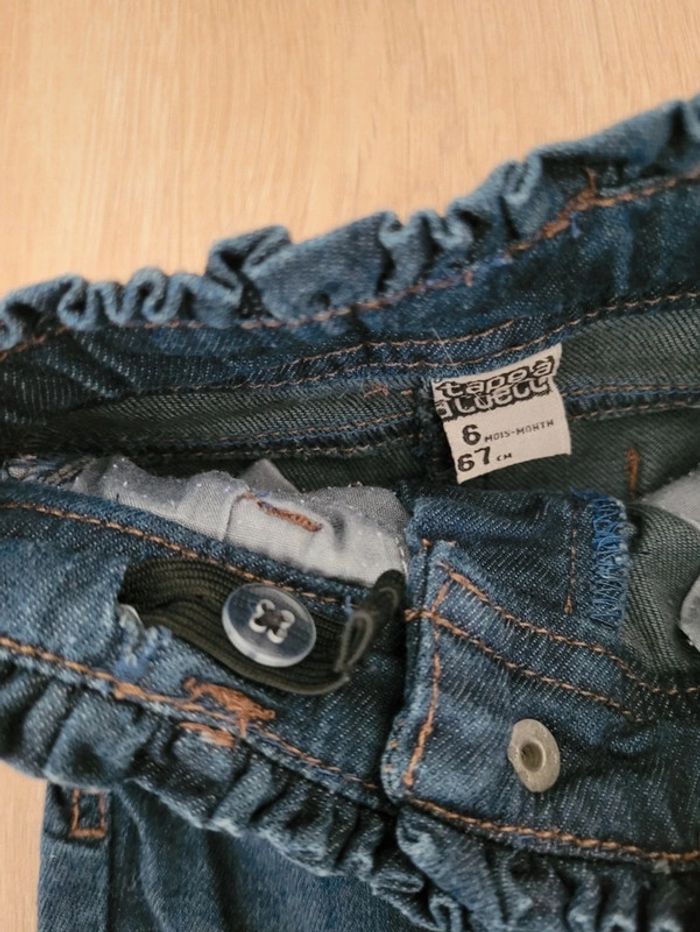 Jean fille Tape à l'Oeil 6 mois - photo numéro 2