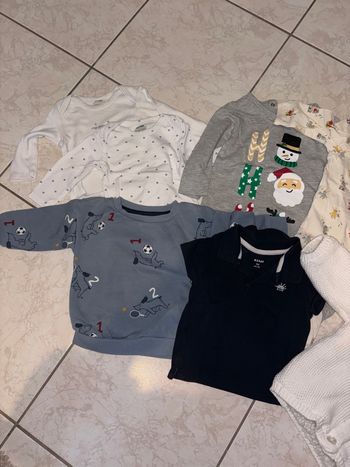 Lot d’habits 9 mois