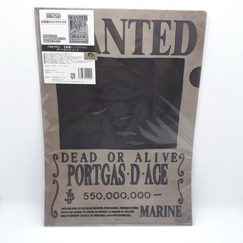 1Clear file (pochette plastique) Ace de One Piece