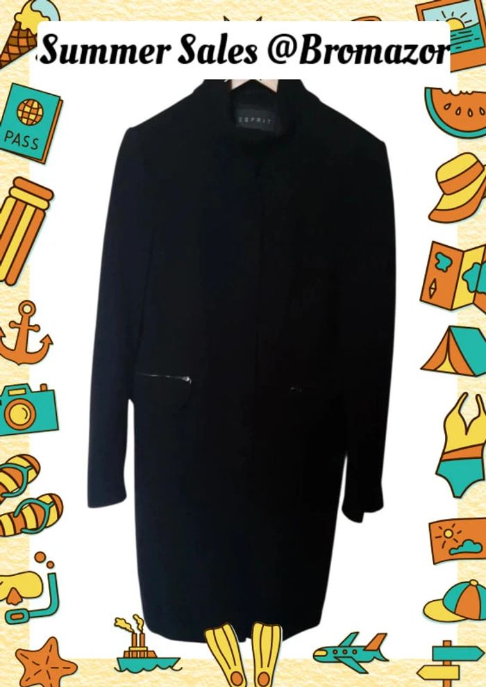Manteau col montant Esprit taille 40 - photo numéro 2
