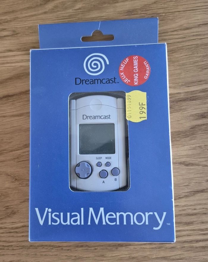 Visual Memory Unit Classic Sega Dreamcast Pal Neuf Brand New
