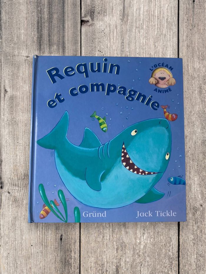 Livre enfant Requin et compagnie – Jack Tickle, dès 3 ans, très bon état, pop-up - photo numéro 2