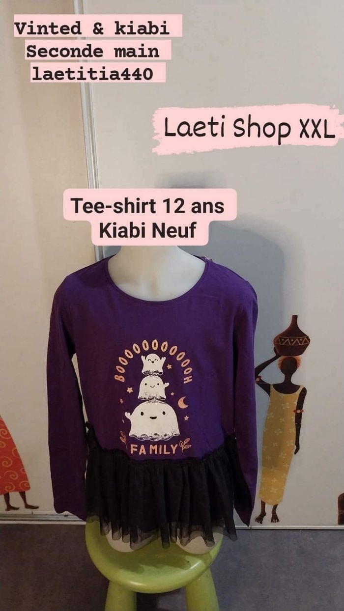 Tee-shirt fille 12 ans kiabi