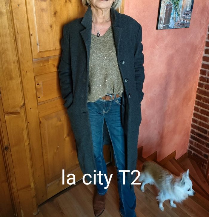 Manteau long la city