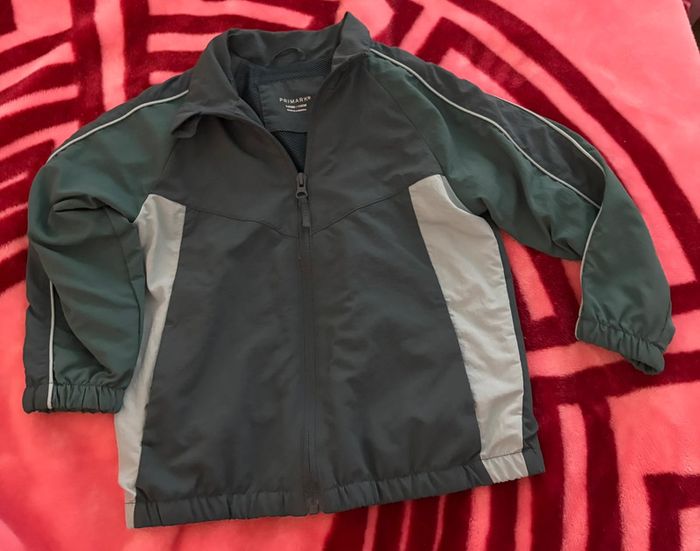 Veste bleu vert