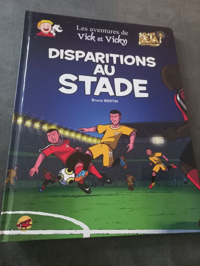 Les aventures de vi k er vicky disparitions au stade bd