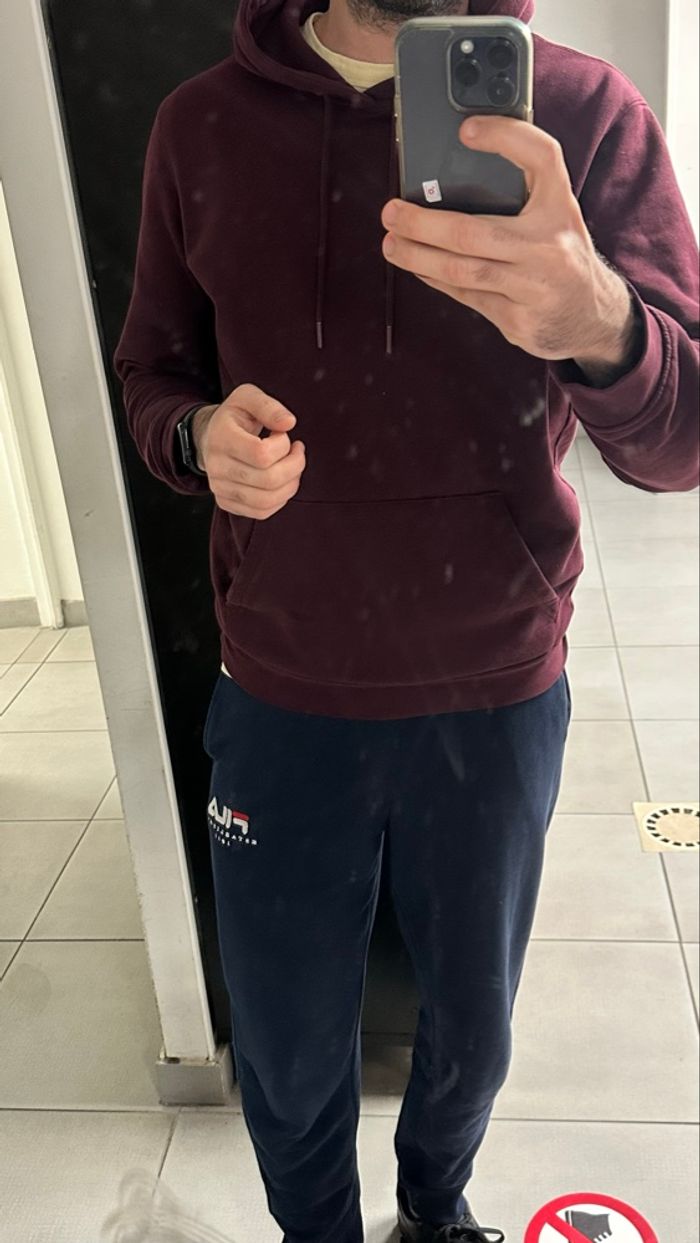 Sweat bordeau celio - photo numéro 2