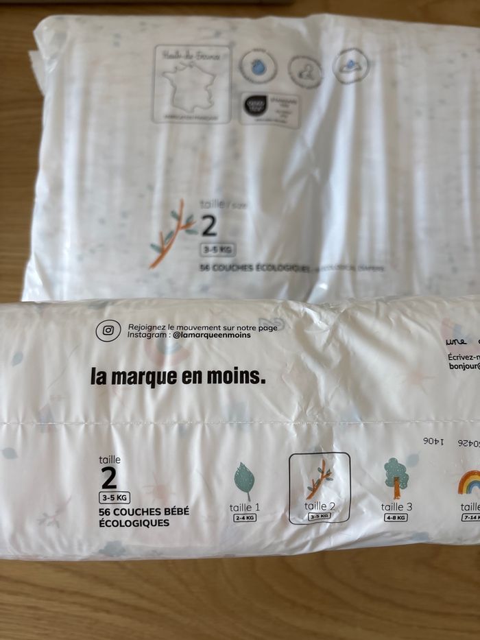 112 couches La marque en moins T2 - photo numéro 2