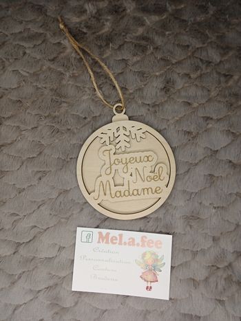 Boule personnalisé maîtresse