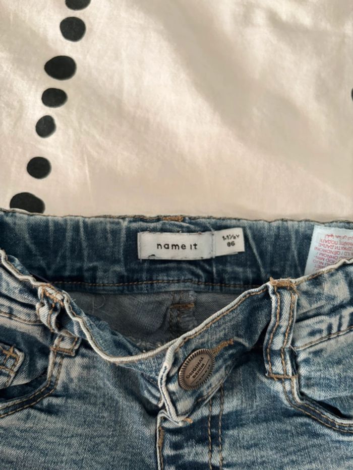 Short en jean fille 1/2 ans - photo numéro 2