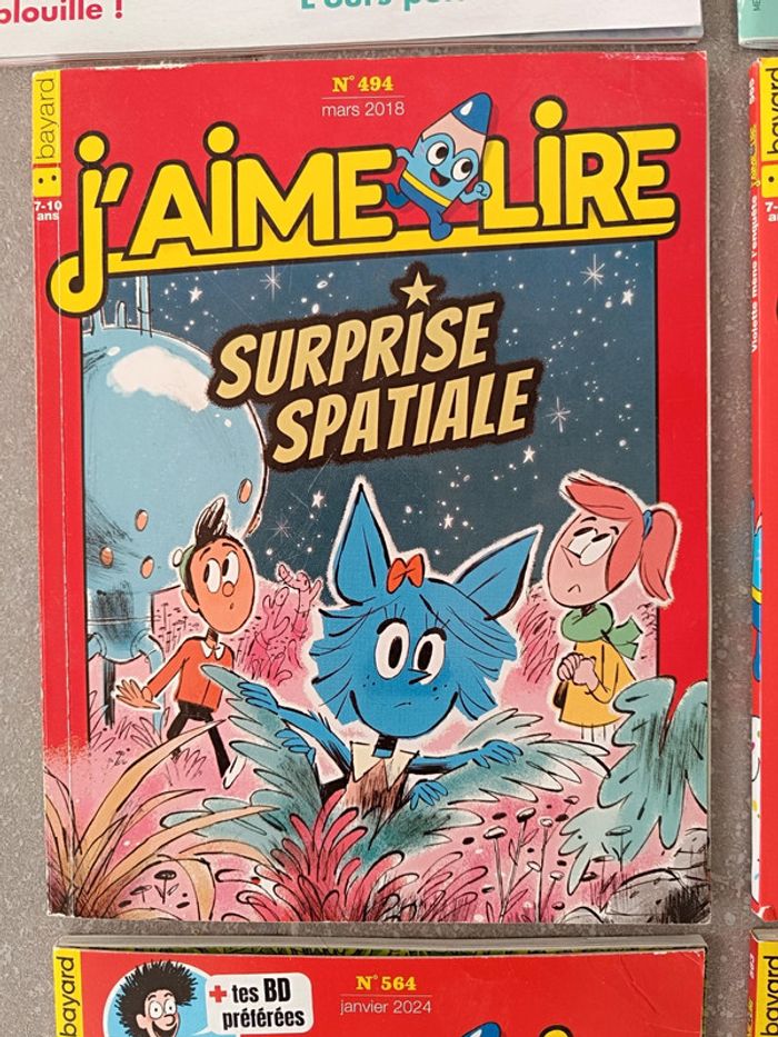 Lot de 2 magazines Pomme d'api et 4 j'aime lire - photo numéro 4