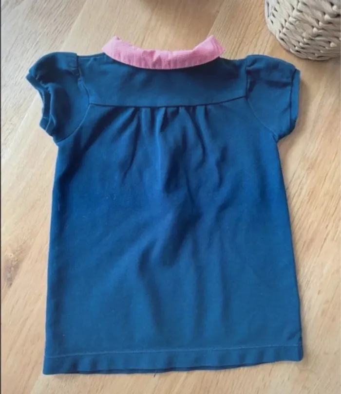 Superbe Robe polo d'été Jacadi fille 6 mois - photo numéro 6