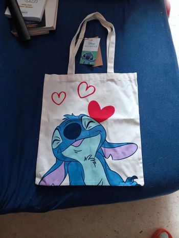 Sac en toile totebag stitch neuf