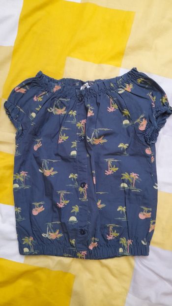 Chemise sans manches fille 8ans