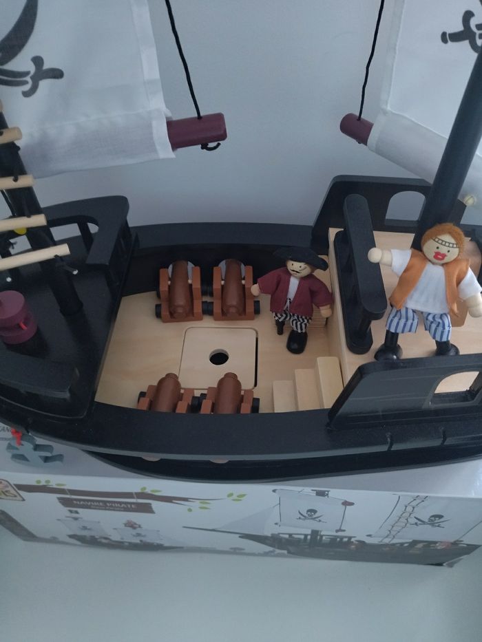 Bateau de pirate en bois l'atelier du bois - photo numéro 2