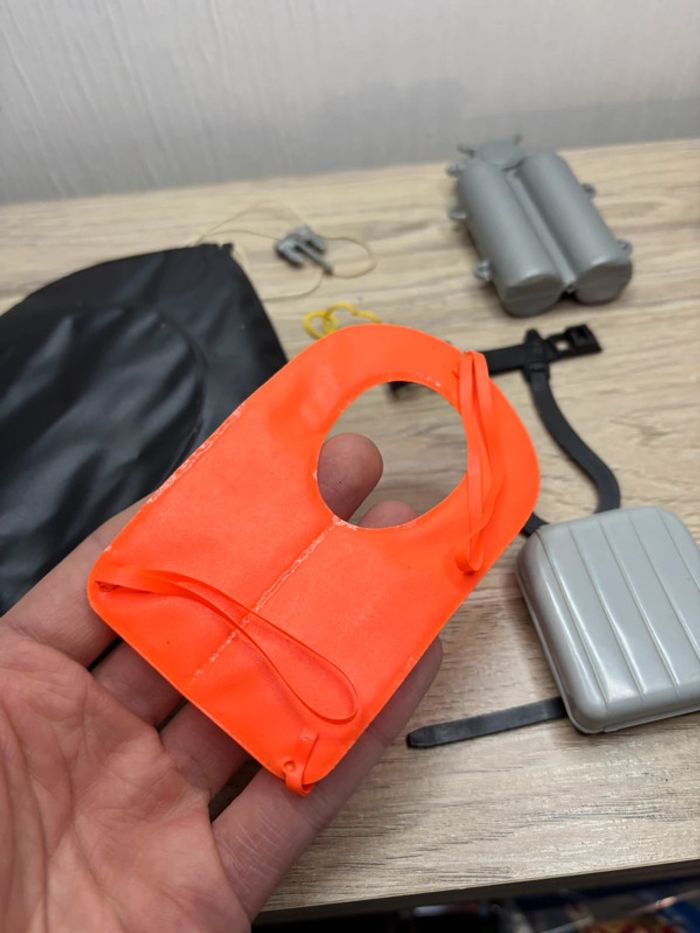 Lot accessoires figurines action figure action Joe action man Hasbro vintage , plongeur - photo numéro 7