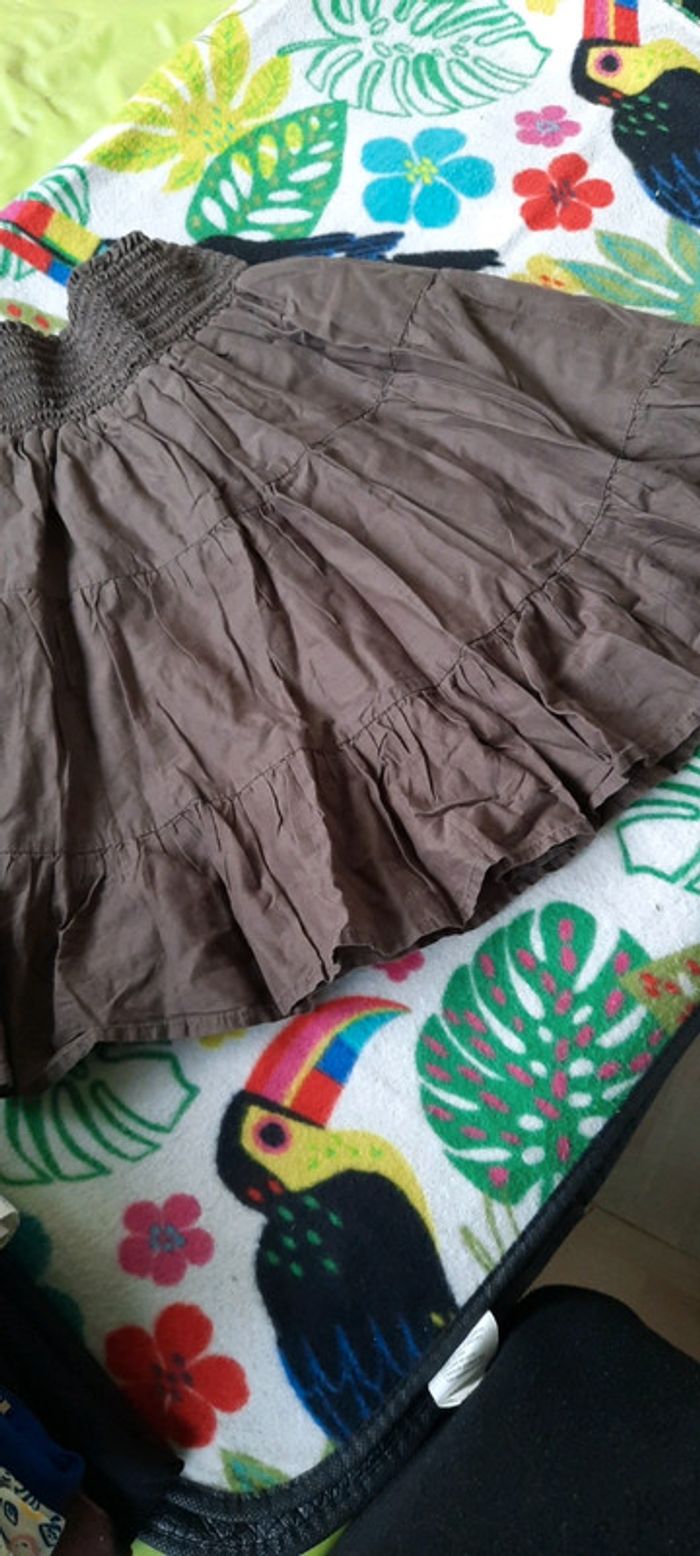 Jupe marron