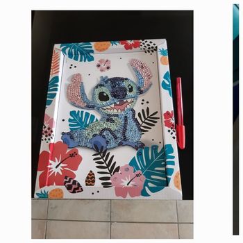 Tableaux sequins stitch