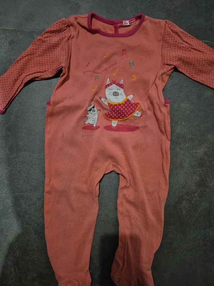 Lot pyjamas 24 mois bébé fille - photo numéro 4