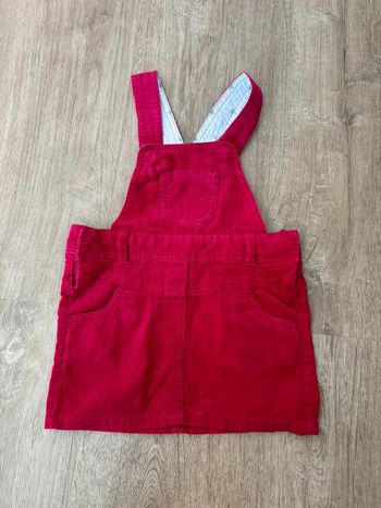 Robe Salopette velours