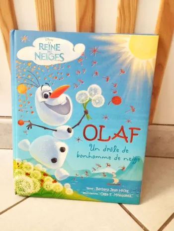Livre Olaf reine des neiges Disney
