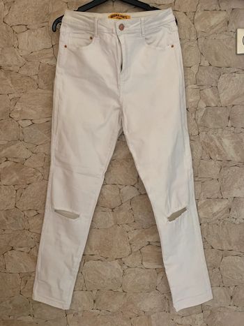 Jeans blanc 40