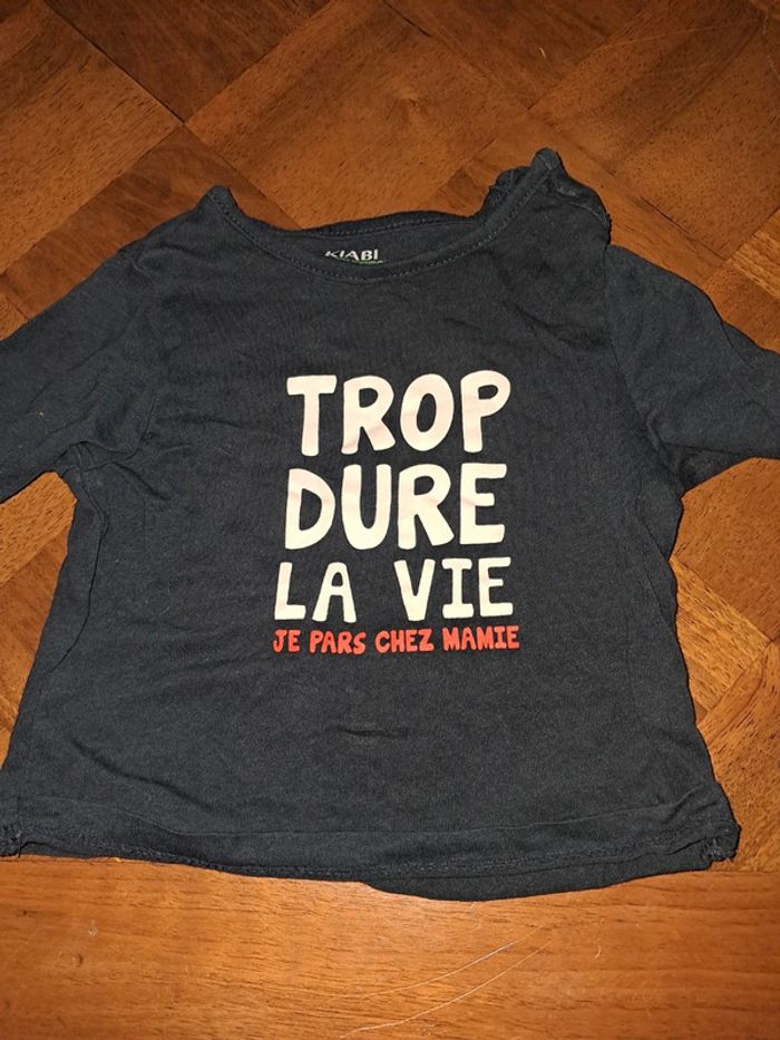 Tee-shirt 3 mois manches longues