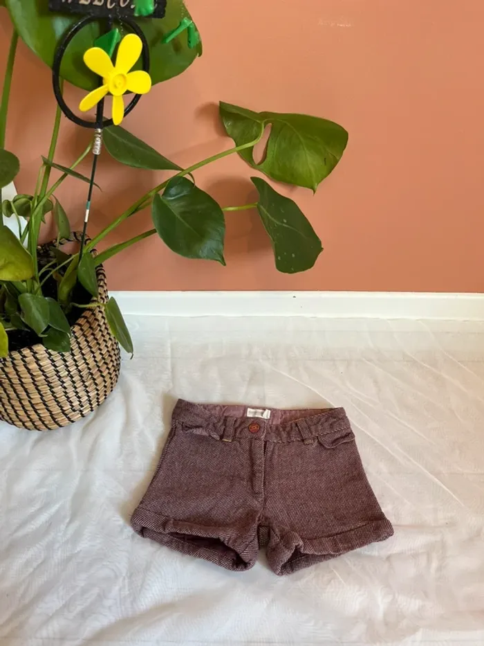 Short velour taille 3 ans - photo numéro 2