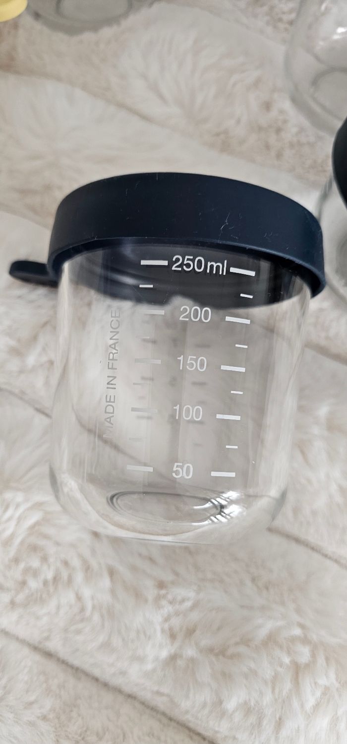 Lot de 8 pots BEABA en verre - photo numéro 4