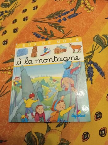Livre jeux de mots à la montagne