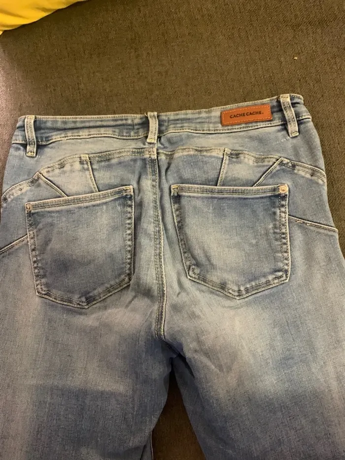 Jeans slim cache cache - photo numéro 3