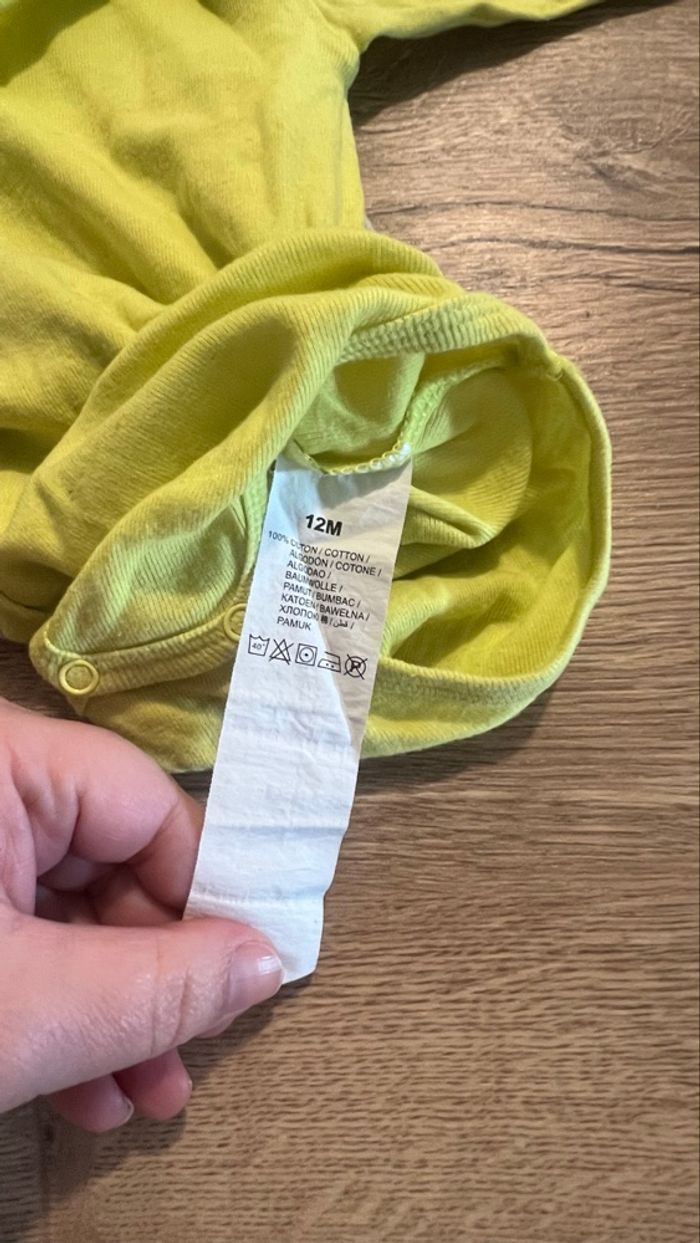 Lot de 2 body bébé manches longues - photo numéro 2