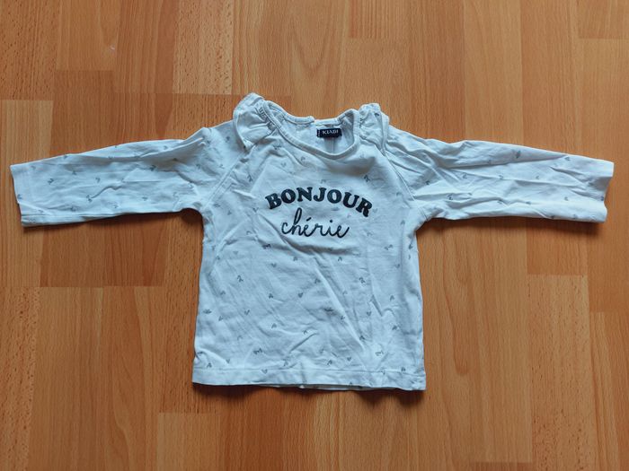 Lot fille 9 pièces bon état 12 mois - 74cms - pantalons - pulls - veste - photo numéro 7