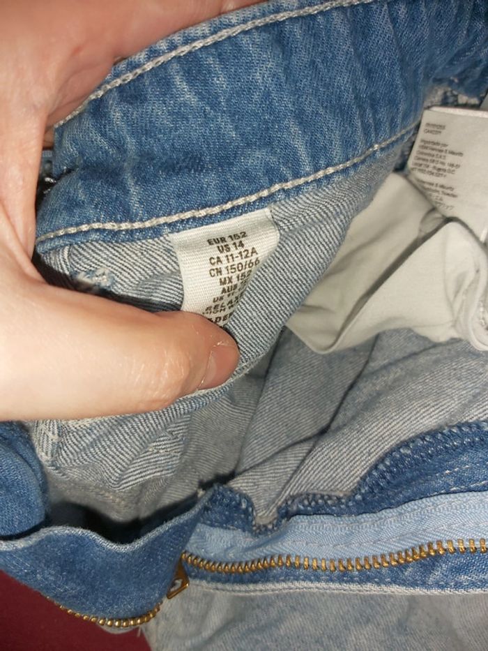 Jean taille 152 12ans h&m - photo numéro 3