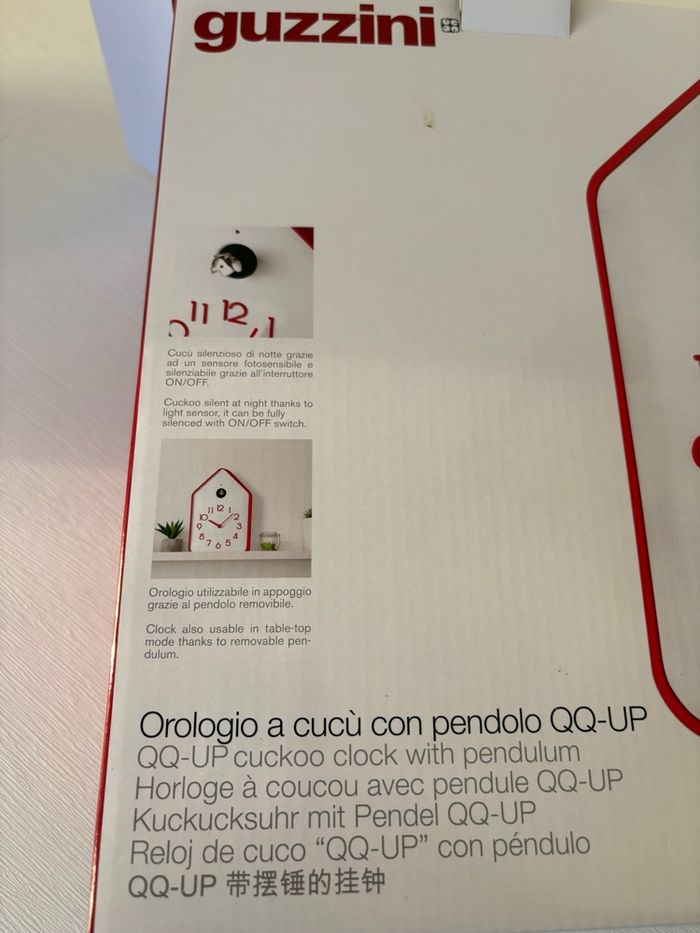 Horloge coucou avec pendule guzzini - photo numéro 9