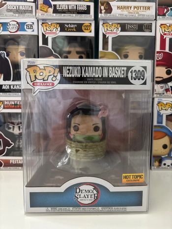 Funko pop nezuko in basket 1309 Hot topic