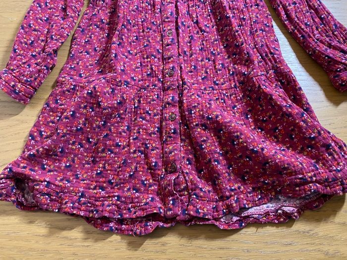 Okaidi Robe fleurie fuchsia Taille 6 ans - photo numéro 5