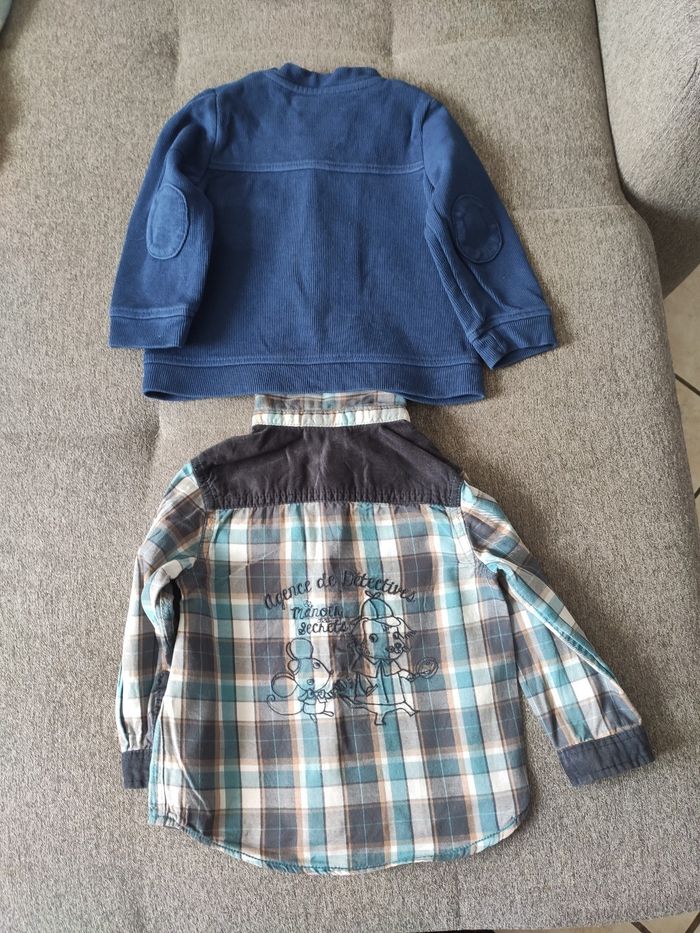 Veste + chemise sergent major 18 mois - photo numéro 2