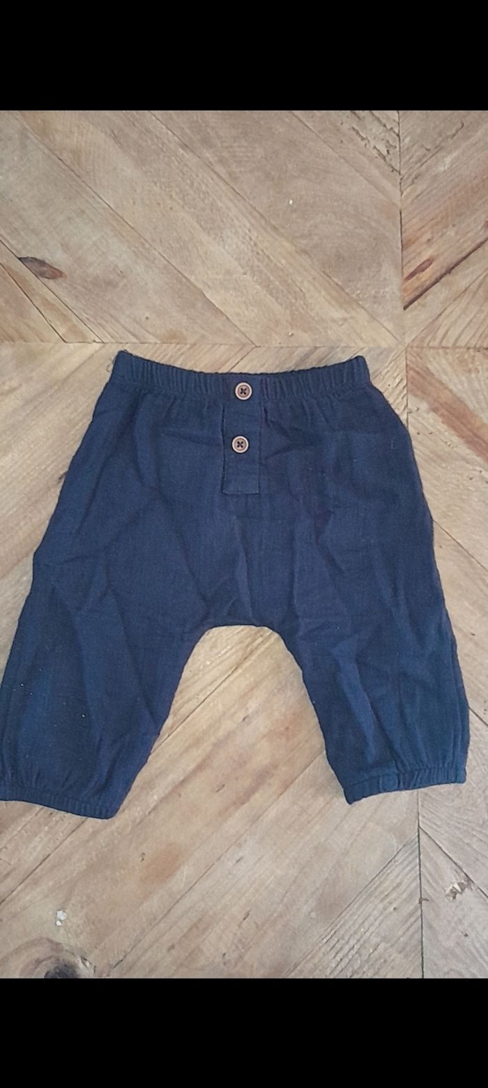 Pantalon gaz de coton