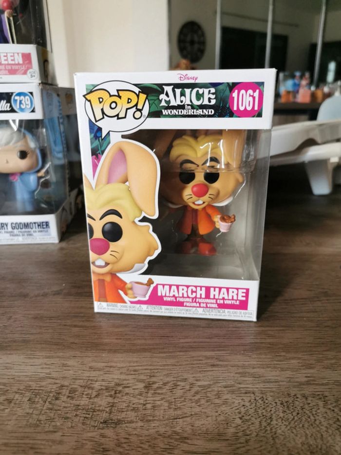Funko pop Alice au pays des merveilles, lièvre de mars 1061