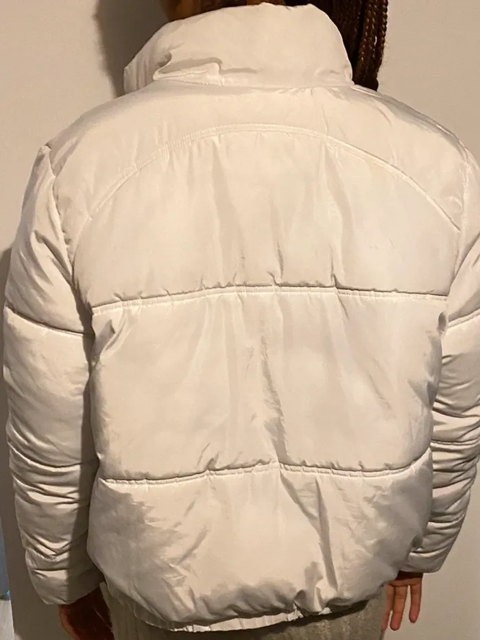 Doudoune blanche HM taille 38 - photo numéro 2