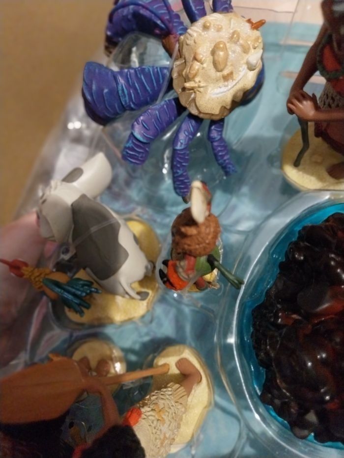 Figurine Kakamora noix de coco Vaiana Moana Disney Store - photo numéro 3
